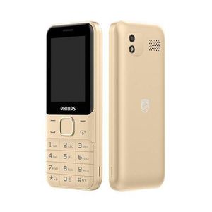 Philips Xenium 210 E2230, 2.4" Inch Display, 3000mAh, Type C Fast Charging, 32MB, FM Radio, Dual SIM - Gold