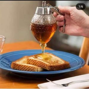 Acrylic honey dispenser 