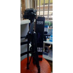 Portable Weifeng WT-3520 Tripod with Adjustable Legs, Quick Release Plate, and Pan Head for Stable Shots