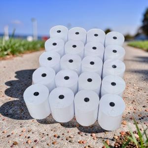 High Quality Material 20 Pieces 80mm By 80mm By 13mm Thermal Paper Rolls Thermal Rolls