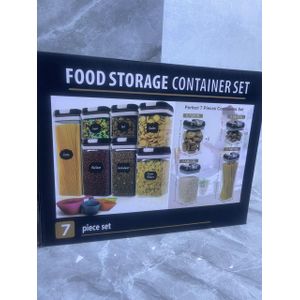 7PCS STORAGE CONTAINERS