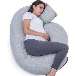  Pregnancy Pillows with Removable Cover / C-Shaped Full Body Maternity Pillow for Side Sleepers / Support for Back, Hip, Belly, Legs for Pregnant Women