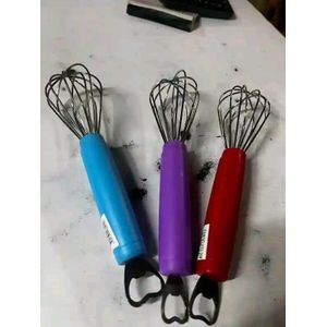 Manual Hand Push Whisk – Semi-Automatic Stainless Steel Egg Beater