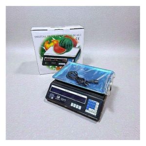 ACS 40 Digital Weighing Scale with LED Display Large Capacity Rechargeable Battery Reliable Performance for Shops Businesses and Daily Commercial Use