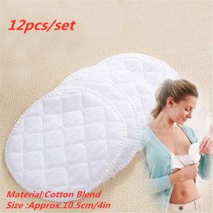 12pcs Organic Washable Breast Soft Pads Reusable Nursing Pads for  Breastfeeding