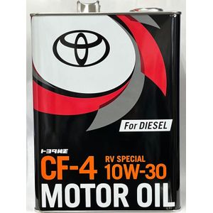 Toyota RV Special CF4 Motor Engine Oil  10W-30 for Diesel  Cars Vehicles Trucks- 4LT