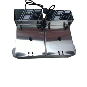 Premier Commercial Double Deep Fryer 12L