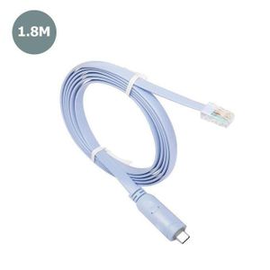 USB-C console cable, USB-C to RJ45 debugging cable with 1.8M FTDI chip Blue