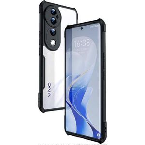 Xundo Airbag Shockproof Bumper Case for Vivo V40/Vivo V40 Pro/Vivo s19 Pro – Clear Acrylic Back + Soft TPU Frame