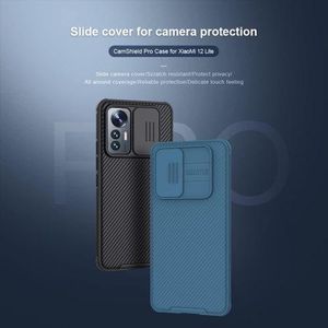 Nilkin  Case for Xiaomi Mi 12 Lite 5G (6.55 Inch) CamShield Pro Camera Slider Double Layered