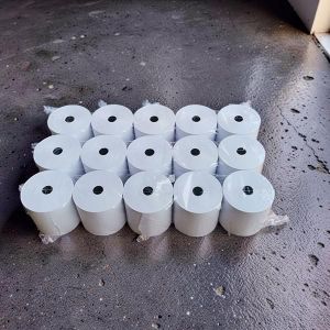 POS Printers Long Print Retention Cost-Effective 15 Pieces or Rolls of 80mm By 80mm By 13mm Thermal Paper Rolls Thermal Rolls