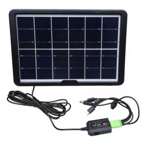 CcLamp  CL-680 8W 6V Solar Mobile Phone Charger – Portable USB Solar Panel