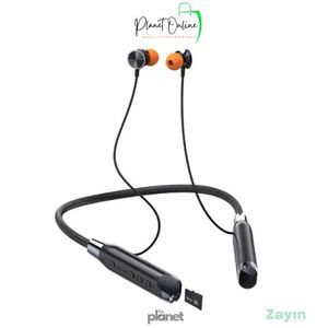 Amaya EAB-E200D Magnetic In-Ear Wireless Neckband Headphones, Magnetic In-Ear Wireless Neckband Headphones – Bluetooth Sports Earphones