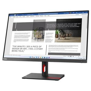 ThinkVision S27i-30 27" FHD Monitor – 1080p IPS Display, HDMI/VGA, Eye Comfort, Ultra-Slim