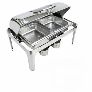 Stainless Steel Food Warmer Double