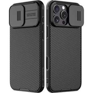 Nilkin Nillkin for iPhone 16 Pro Max Case with Camera Protection Cover, CamShield Pro Case for iPhone 16 Pro Max Slim Stylish Protective Case Compatible for iPhone 16 Pro Max 5G 6.9’’ - Black