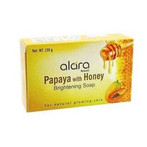 Alara Papaya with Honey Brightening Soap 150g