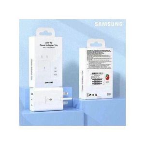 Samsung 65W Power Original 65W Superfast Type C Trio Power Adapter/Charger For Galaxy S24/S23/S22/S21 FE/S22+/S20 FE Note 20/21,A15/A14/A54/A55