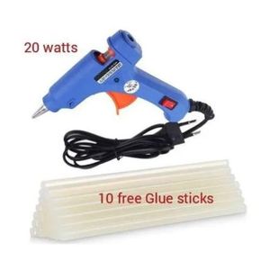 Hot Melt Glue Gun 20 W + 10 Free Glue Sticks
