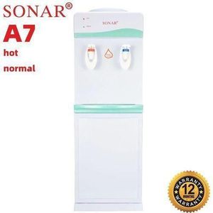 Sonar TWO Taps A7 Hot & Normal Water Dispenser -WHITE