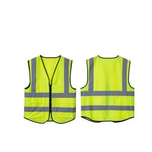 Pocket Reflector Vest/Green Reflector with pockets