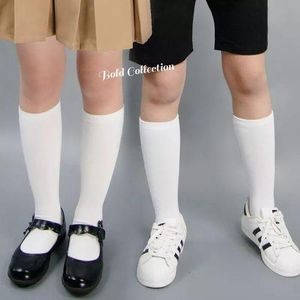 6 Pairs Perfect Fit Long White Socks Quality School Socks