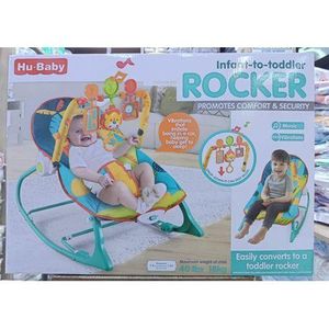 Hu-Baby Baby Rocker -Infant To Toddler