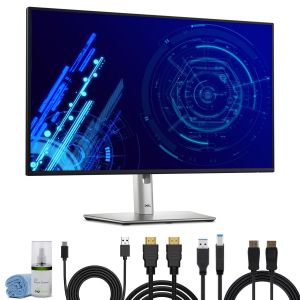 DELL 27 Monitor - P2725H - 27-inch Full HD (1920 × 1080) 100Hz Display, IPS Panel, 99% sRGB, 1500:1 Contrast Ratio, Tilt/Swivel/Pivot/Height Adjustable, 3-Year Advanced Exchange Service - Black