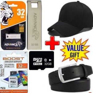 Advance Advance 32GB USB Flash Drive - High Speed, Durable, Silver