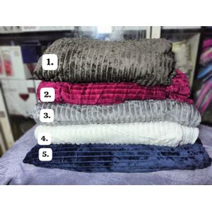 Lightweight Velvet Fleece Blanket – Ultra-Soft, Cozy, and Fluffy Throw for Home and Travel