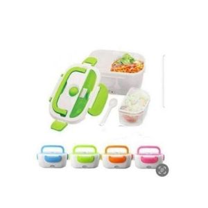 Na Electric Heated Lunch Box Food Warmer With Partitions.