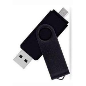 2 In 1 2TB Flash Disk - Black