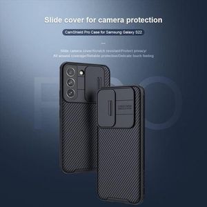 Samsung Galaxy S21 Ultra 5G Nilkin S21 Ultra Phone Case with Camera Cover, Nillkin Camshield Pro Slide Camera Protection Heavy Duty Shockproof Cover