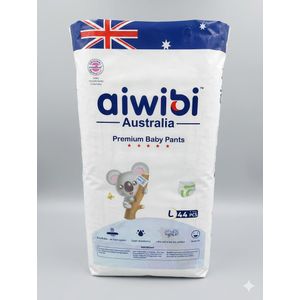 aiwibi Baby Pants Size 4 Large(9-14)Kgs (44PCs)