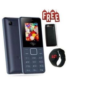 Itel 2160 - Dual SIM - Dark Blue+ FREE GIFTS
