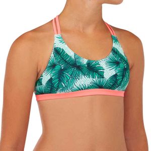 Olaian Bali 100 Two Piece Bikini Surfing Swimsuit Top Girls