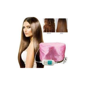 SHARE THIS PRODUCT    Electric Hair Steamer Cap Hair Heat Cap Hair Thermal Treatment Cap Deep Conditioning Hair Steamer Cap -