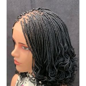 4*4 long braided wig 