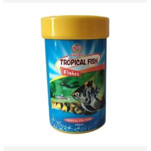 Aquav Tropical Fish Flakes (100ml)