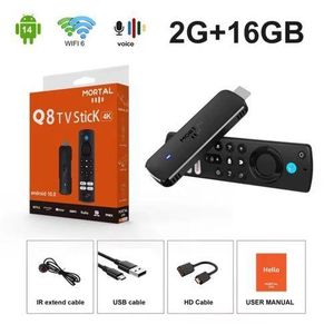MORTAL Portable Android 14 Fire Stick WIFI6 BT5.0