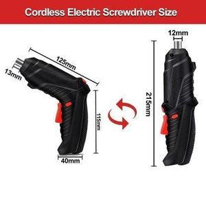 Mythco Rechargeable Electric Screwdriver Portable Set, With 47pcs Cordless Accessories