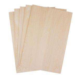 30 Pack Balsa Wood Sheets, Unfinished Thin Craft Wood Squares Wood Board  for House Aircraft Ship Boat, Arts and Crafts, DIY Wooden Model Ornaments