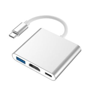 ZERO 3-in-1 Type-C To USB 3.0 + 4K HDMI Adapter - Easy And Fast Data Transfer