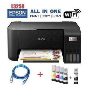 Epson EcoTank L3250 A4 WIRELESS Printer (All-in-One), (1YR WRTY)