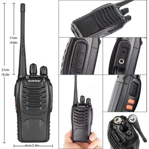Baofeng BF-888S Professional UHF Walkie Talkie Two Way Radio for Guards and Patrol