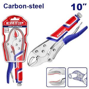 EMTOPE STRAIGHT JAW PLIERS 10"
