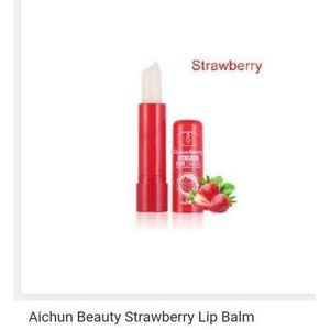 Aichun Beauty   Strawberry Lip Balm 2pcs