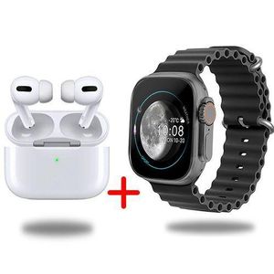 VIC Bluetooth Headset + Smart Watch Sport Healthy Affordable Set