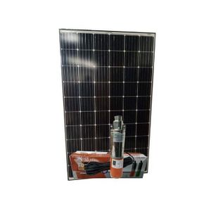 RUTANPUMP pump 50m head with 300watts solar - BLACK & ORANGE
