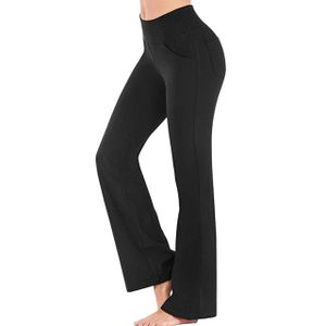 Flare Leggings Yoga Pants Women High Waist Wide Leg Pants Women Gym Sports Black  Flared Pant Plus Size Dance Trousers 2023 New - AliExpress